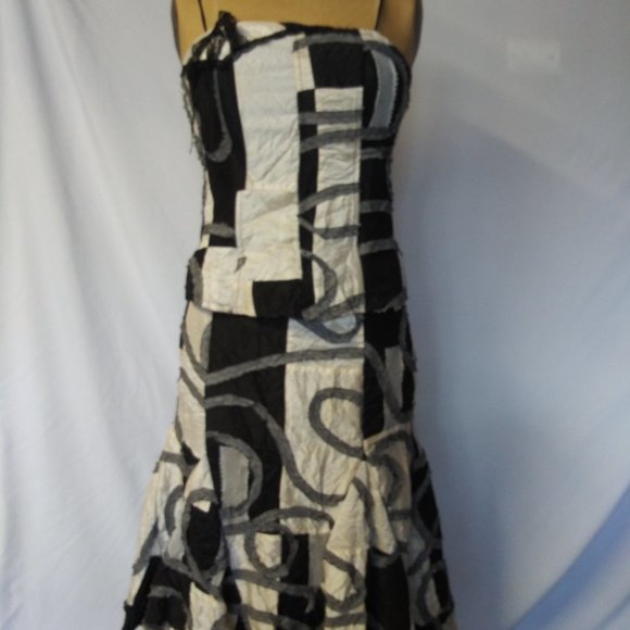 Victoria Estepa-Spain Dresses & Skirts - Victoria Estepa 2 piece Patchwork Outfit Top/Skirt